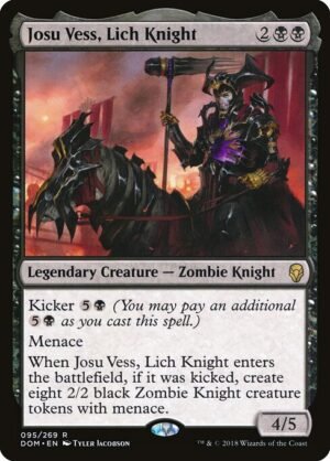 Josu Vess, Lich Knight - Foil<br /><span class="collector-number">Collector No. 95</span>