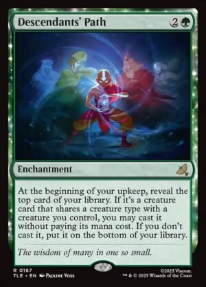 Descendants' Path - Foil<br /><span class="collector-number">Collector No. 167</span>