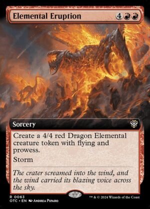 Elemental Eruption<br /><span class="collector-number">Collector No. 63</span>