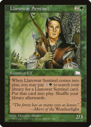 Llanowar Sentinel<br /><span class="collector-number">Collector No. 134</span>