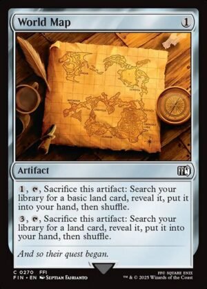 World Map<br /><span class="collector-number">Collector No. 270</span>