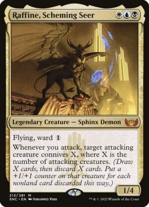 Raffine, Scheming Seer - Foil<br /><span class="collector-number">Collector No. 213</span>