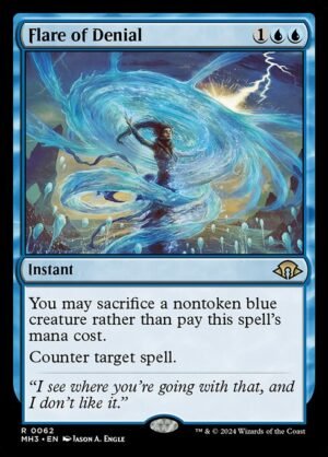 Flare of Denial<br /><span class="collector-number">Collector No. 62</span>