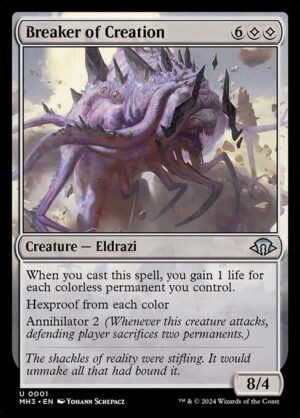 Breaker of Creation<br /><span class="collector-number">Collector No. 1</span>