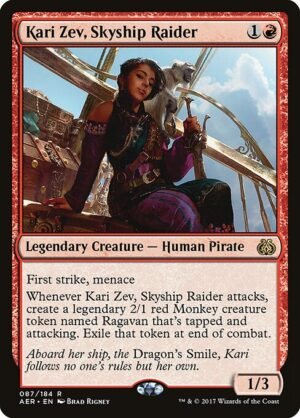 Kari Zev, Skyship Raider<br /><span class="collector-number">Collector No. 87</span>