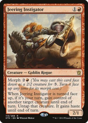 Jeering Instigator<br /><span class="collector-number">Collector No. 113</span>
