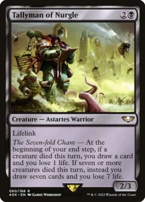 Tallyman of Nurgle<br /><span class="collector-number">Collector No. 60</span>