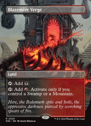 Blazemire Verge - Foil<br /><span class="collector-number">Collector No. 329</span>