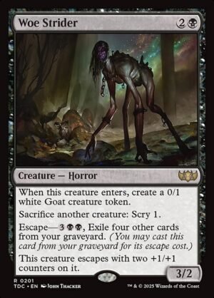 Woe Strider<br /><span class="collector-number">Collector No. 201</span>