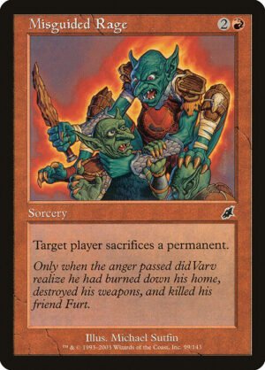 Misguided Rage<br /><span class="collector-number">Collector No. 99</span>