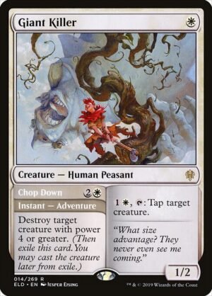 Giant Killer // Chop Down<br /><span class="collector-number">Collector No. 14</span>