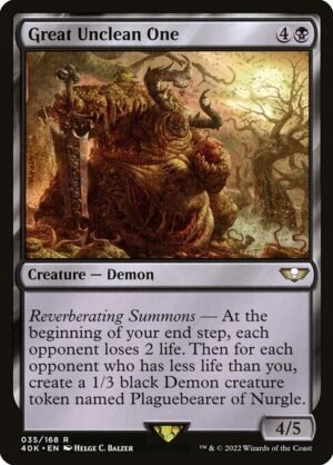 Great Unclean One<br /><span class="collector-number">Collector No. 35</span>