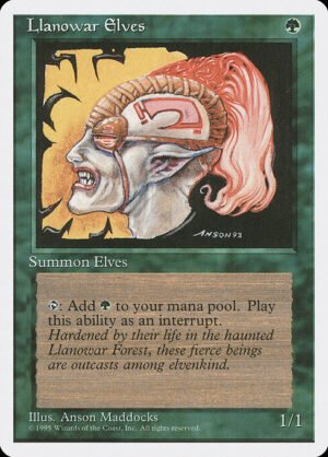 Llanowar Elves<br /><span class="collector-number">Collector No. 261</span>