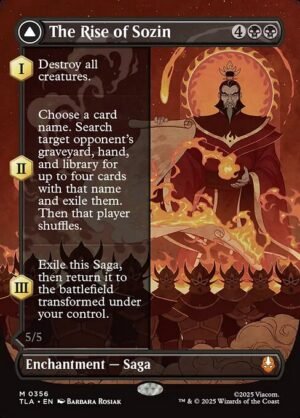 The Rise of Sozin // Fire Lord Sozin<br /><span class="collector-number">Collector No. 356</span>