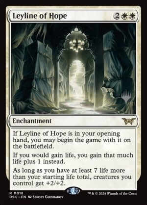 Leyline of Hope<br /><span class="collector-number">Collector No. 18p</span>