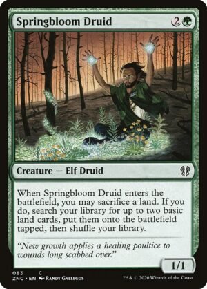 Springbloom Druid<br /><span class="collector-number">Collector No. 83</span>