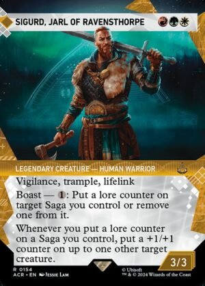 Sigurd, Jarl of Ravensthorpe - Foil<br /><span class="collector-number">Collector No. 154</span>