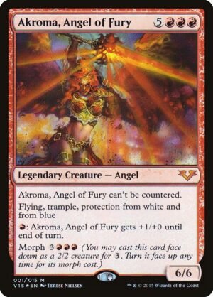 Akroma, Angel of Fury - Foil<br /><span class="collector-number">Collector No. 1</span>