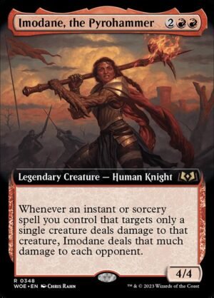 Imodane, the Pyrohammer - Foil<br /><span class="collector-number">Collector No. 348</span>