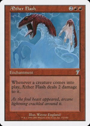Aether Flash<br /><span class="collector-number">Collector No. 172</span>