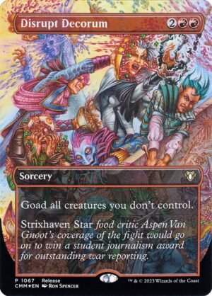Disrupt Decorum - Foil<br /><span class="collector-number">Collector No. 1067</span>