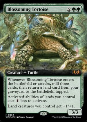 Blossoming Tortoise - Foil<br /><span class="collector-number">Collector No. 354</span>