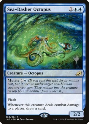 Sea-Dasher Octopus - Foil<br /><span class="collector-number">Collector No. 66p</span>