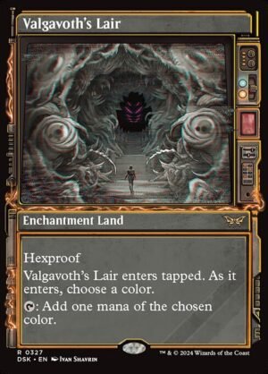 Valgavoth's Lair<br /><span class="collector-number">Collector No. 327</span>