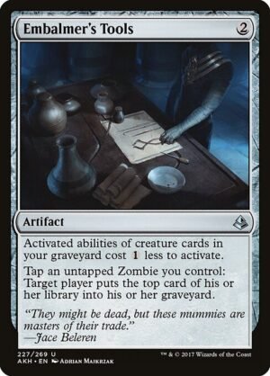 Embalmer's Tools<br /><span class="collector-number">Collector No. 227</span>