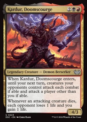 Kardur, Doomscourge<br /><span class="collector-number">Collector No. 223</span>