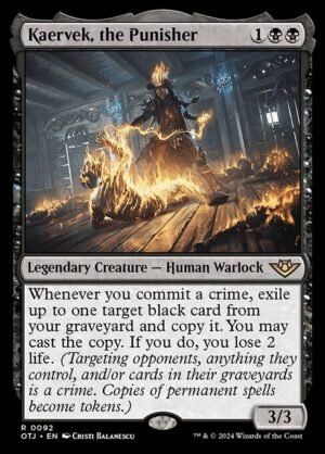 Kaervek, the Punisher<br /><span class="collector-number">Collector No. 92</span>