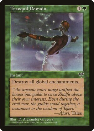 Tranquil Domain<br /><span class="collector-number">Collector No. 245</span>