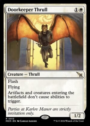Doorkeeper Thrull<br /><span class="collector-number">Collector No. 13</span>