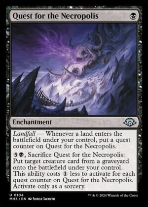Quest for the Necropolis<br /><span class="collector-number">Collector No. 104</span>