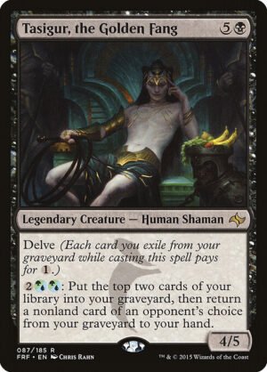 Tasigur, the Golden Fang<br /><span class="collector-number">Collector No. 87</span>
