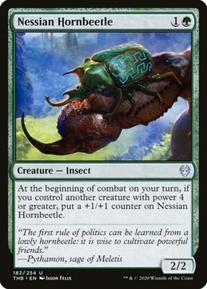 Nessian Hornbeetle<br /><span class="collector-number">Collector No. 182</span>