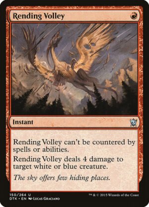 Rending Volley<br /><span class="collector-number">Collector No. 150</span>