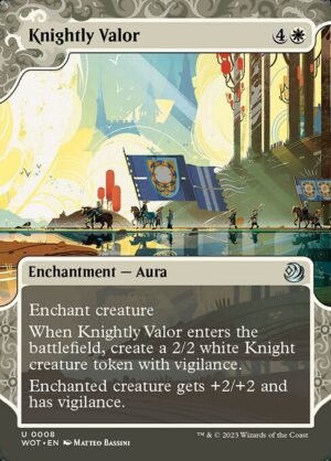 Knightly Valor<br /><span class="collector-number">Collector No. 8</span>