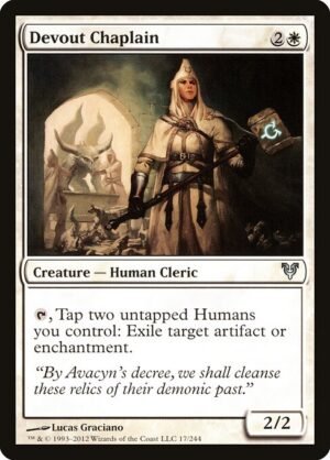 Devout Chaplain<br /><span class="collector-number">Collector No. 17</span>