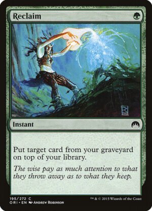 Reclaim<br /><span class="collector-number">Collector No. 195</span>