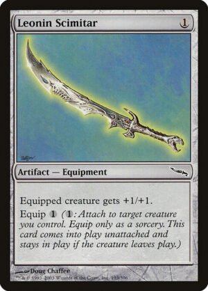 Leonin Scimitar<br /><span class="collector-number">Collector No. 193</span>