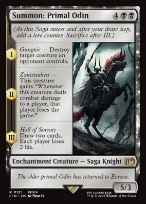 Summon: Primal Odin<br /><span class="collector-number">Collector No. 121</span>