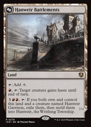 Hanweir Battlements - Foil<br /><span class="collector-number">Collector No. 279</span>