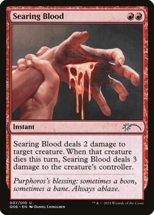 Searing Blood<br /><span class="collector-number">Collector No. 7</span>