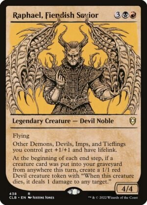 Raphael, Fiendish Savior<br /><span class="collector-number">Collector No. 438</span>