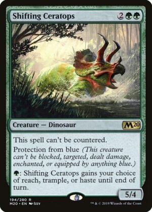 Shifting Ceratops - Foil<br /><span class="collector-number">Collector No. 194</span>