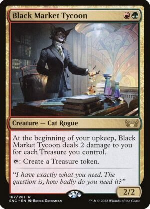 Black Market Tycoon - Foil<br /><span class="collector-number">Collector No. 167p</span>