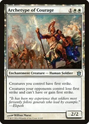 Archetype of Courage<br /><span class="collector-number">Collector No. 4</span>