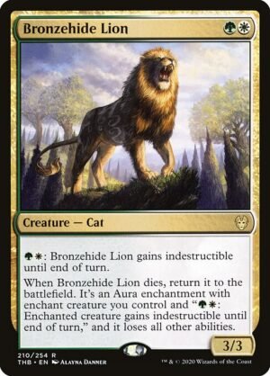 Bronzehide Lion<br /><span class="collector-number">Collector No. 210</span>