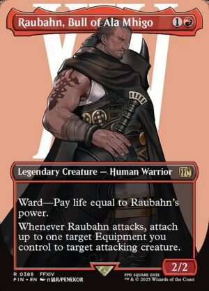 Raubahn, Bull of Ala Mhigo<br /><span class="collector-number">Collector No. 388</span>